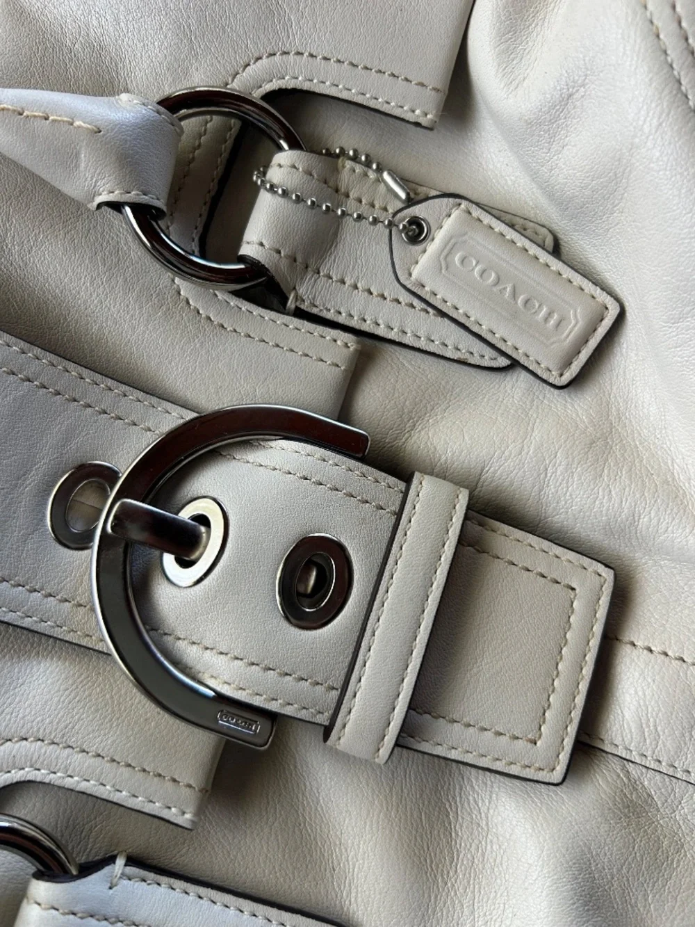 Coach Soho Leather Flap Satchel and Coach Soho Leather Buckle Wallet Set